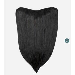 Hidden Crown V Clip Volumizer 16" #1 Jet BlackNEW SEALED Clip In Extensions